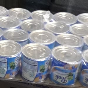 Peak filled Evaporated Milk in a Tin.