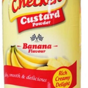 Checkers Custard Powder, Banana Flavour in Sachets. 400g.