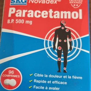 SKG Novadex Paracetamol  Tablets; Sold in Satchets