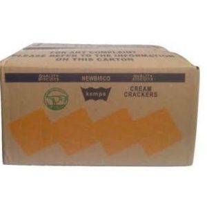 Kemps Crackers Sold in Cartons.