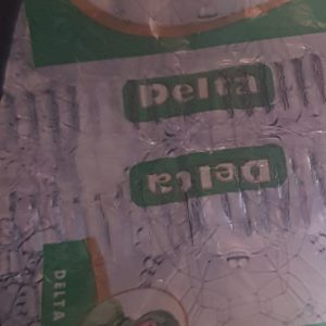 Delta Medicated and Antiseptic Soap- Mini Satchet of Hotel Size.