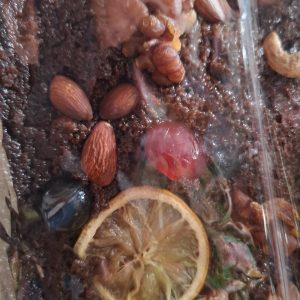 HA'RUACH 🛐 HA'ELOAH 🛐 ELOAH 🛐 Fruit cake Slice