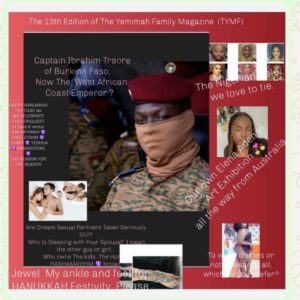 The 13th Edition of The Yemima Family Magazine.