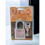 F18 Astro Heavy Duty Padlock, Silver Plated