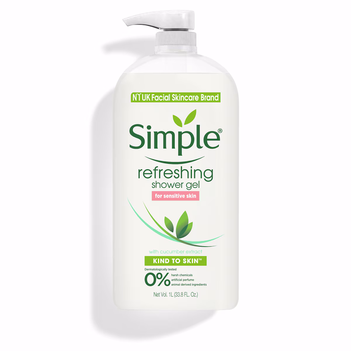 Simple Refreshing Shower Gel -675ml