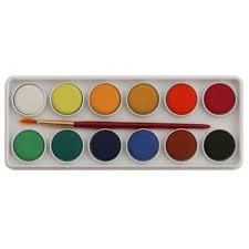 Runtop 12 Quality Water Colours