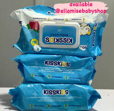 Kisskids Baby Wipes-120 Pcs