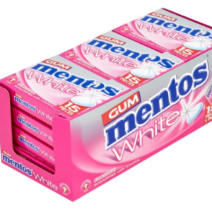 Mentos White Chewing Gum