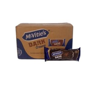 Mcvities  Dark Cream Coloured Biscuits 2in 1 Chocolate - Small Size in Cartons