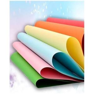Cardboard paper in Diverse Colours