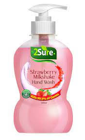 2Sure Strawberry Milkshake, Handwash-500ml
