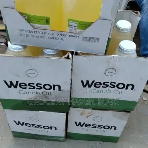 Wesson Canola Oil. 4.7Litres in Carton  Wholesale